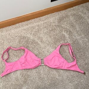 MELISSA ODABASH Pink Women's Bikini Top